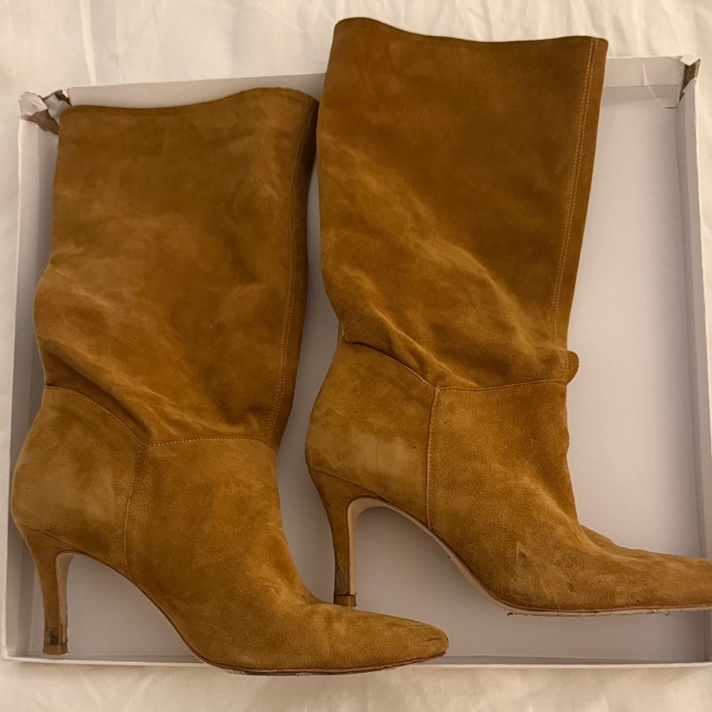 Raye Tan Suede Women's Boots